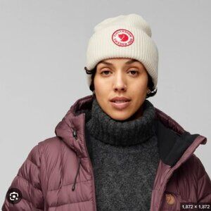 Fjallraven Chalk White 1960 Logo Wool Hat